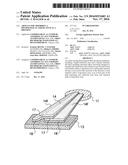 ARTICLE FOR ABSORBING A PHYSIOLOGICAL LIQUID, SUCH AS A DRESSING diagram and image