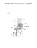 SOFT STOPPER PENETRATING DISPENSING DEVICE AND SOFT STOPPER PENETRATING     DISPENSING METHOD diagram and image