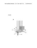 SOFT STOPPER PENETRATING DISPENSING DEVICE AND SOFT STOPPER PENETRATING     DISPENSING METHOD diagram and image