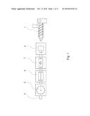 PROCESS AND APPARATUS FOR SUPPORTING A PLASTIC PROFILE diagram and image