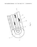 PROCESS AND APPARATUS FOR SUPPORTING A PLASTIC PROFILE diagram and image