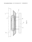 PROCESS AND APPARATUS FOR SUPPORTING A PLASTIC PROFILE diagram and image