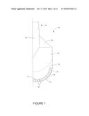 EARTH-BORING TOOLS AND METHODS OF FORMING TOOLS INCLUDING HARD PARTICLES     IN A BINDER diagram and image