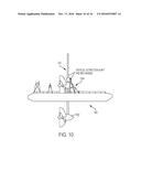 PLATFORM FOR GENERATING ELECTRICITY FROM FLOWING FLUID USING GENERALLY     PROLATE TURBINE diagram and image