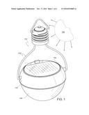 ADJUSTABLE SOLAR CHARGED LAMP diagram and image