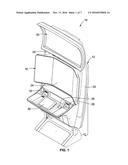 GAMING SYSTEMS, ELECTRONIC GAMING MACHINES, AND MOUNTING ASSEMBLIES FOR     ELECTRONIC DISPLAY DEVICE ARRANGEMENTS diagram and image