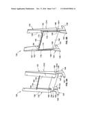 GAMING SYSTEMS, ELECTRONIC GAMING MACHINES, AND MOUNTING ASSEMBLIES FOR     ELECTRONIC DISPLAY DEVICE ARRANGEMENTS diagram and image