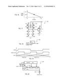 Dram-Type Device With Low Variation Transistor Peripheral Circuits, and     Related Methods diagram and image