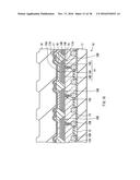 LAMINATED STRUCTURE, DISPLAY DEVICE AND DISPLAY UNIT EMPLOYING SAME diagram and image