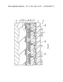 LAMINATED STRUCTURE, DISPLAY DEVICE AND DISPLAY UNIT EMPLOYING SAME diagram and image