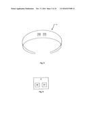 GESTURE DETECTION TO PAIR TWO WEARABLE DEVICES AND PERFORM AN ACTION     BETWEEN THEM AND A WEARABLE DEVICE, A METHOD AND A SYSTEM USING HEAT AS A     MEANS FOR COMMUNICATION diagram and image