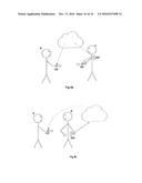 GESTURE DETECTION TO PAIR TWO WEARABLE DEVICES AND PERFORM AN ACTION     BETWEEN THEM AND A WEARABLE DEVICE, A METHOD AND A SYSTEM USING HEAT AS A     MEANS FOR COMMUNICATION diagram and image