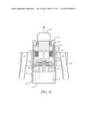 FOLDABLE ENCLOSURE APPARATUS FOR A BABY BED diagram and image