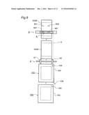 SHEET MATERIAL PROCESSING DEVICE AND SHEET MATERIAL PROCESSING APPARATUS diagram and image