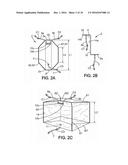 METHOD FOR LOADING A 3D FLEXIBLE POUCH TO BE FILLED, SYSTEM FOR LOADING     AND STORING THIS FLEXIBLE POUCH AND ASSOCIATED SUPPORT DEVICE diagram and image