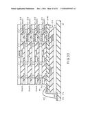 SEMICONDUCTOR DEVICE HAVING STACKED CHIPS diagram and image