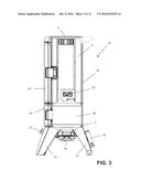 GAS-FIRED SMOKER WITH DIGITAL TEMPERATURE CONTROL diagram and image