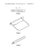 APPARATUS AND METHOD FOR COLLAPSING AND INTERLOCKING CANVAS ON A FRAME diagram and image