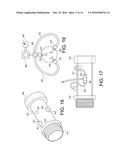 VORTEX EFFECT PRODUCTION DEVICE AND METHOD OF IMPROVED TRANSPORT OF     MATERIALS THROUGH A TUBE, PIPE, AND/OR CYLINDER STRUCTURE diagram and image