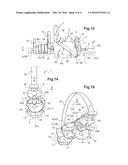 PORTAGE SYSTEM FOR FISHING RODS, SPIKES AND ACCESSORIES diagram and image