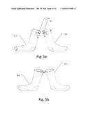 Wearable Elastic Pairing Device for Socks diagram and image