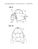 SUNSHADE CAP WITH MULTIPLE RETRACTABLE SUNSHIELD MEMBERS diagram and image