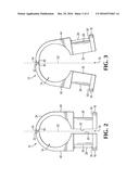 CLIP AND COLLAR FOR REVERSIBLY ATTACHING SHELVES TO POLE diagram and image