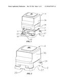 Removable Blender Pad diagram and image