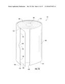 APPARATUS FOR PROTECTING AND DISPENSING PAPER PRODUCTS diagram and image