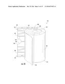 APPARATUS FOR PROTECTING AND DISPENSING PAPER PRODUCTS diagram and image