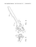 ARTICULATING SURGICAL STAPLING INSTRUMENT INCORPORATING A TWO-PIECE E-BEAM     FIRING MECHANISM diagram and image