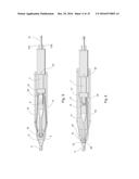 OPHTHALMIC SURGICAL DEVICE FOR ACCESSING TISSUE AND FOR PERFORMING A     CAPSULOTOMY diagram and image