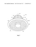 Single-Emitter Lighting Device that Outputs a Minimum Amount of Power to     Produce Integrated Radiance Values Sufficient for Deactivating Pathogens diagram and image