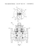 ISOLATION VALVE WITH A DEAD CHAMBER diagram and image