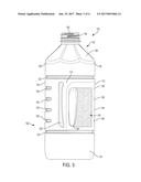 CONTAINER WITH GRIP STRUCTURE diagram and image