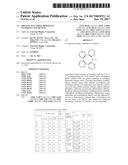 ORGANIC ELECTROLUMINESCENT MATERIALS AND DEVICES diagram and image