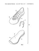 FOOTWEAR INCLUDING A TEXTILE UPPER diagram and image