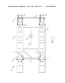 MOUNTING STRUCTURE WITH STORABLE TRANSPORT SYSTEM diagram and image