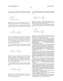 POLYMERS FUNCTIONALIZED WITH IMINE COMPOUNDS CONTAINING A PROTECTED THIOL     GROUP diagram and image