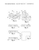 PATIO BLOCKS AND BLOCK SYSTEMS WITH SIDE SURFACE POSITIONING AND RETAINING     STRUCTURES diagram and image