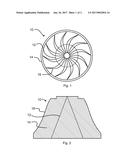 MIM-FORMED TiA1 TURBINE WHEEL SURROUNDING A CAST/MACHINED CORE diagram and image