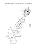 FIXING SCREW STRUCTURE FOR ADJUSTING A FIXING PROCEDURE diagram and image