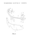 LENS AND FRAME ASSEMBLY STRUCTURE FOR GLASSES diagram and image