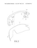 LENS AND FRAME ASSEMBLY STRUCTURE FOR GLASSES diagram and image