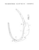 LENS AND FRAME ASSEMBLY STRUCTURE FOR GLASSES diagram and image