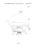 HEMISPHERICAL AZIMUTH AND ELEVATION POSITIONING PLATFORM diagram and image