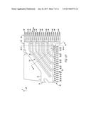 ELECTRICAL CONNECTOR HAVING RIBBED GROUND PLATE diagram and image