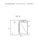 MOBILE ELECTRONIC APPARATUS, ACCESSORY DEVICE THEREFOR, AND ELECTRONIC     APPARATUS INCLUDING THE ACCESSORY DEVICE diagram and image