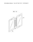 MOBILE ELECTRONIC APPARATUS, ACCESSORY DEVICE THEREFOR, AND ELECTRONIC     APPARATUS INCLUDING THE ACCESSORY DEVICE diagram and image