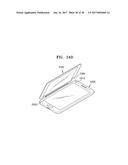 MOBILE ELECTRONIC APPARATUS, ACCESSORY DEVICE THEREFOR, AND ELECTRONIC     APPARATUS INCLUDING THE ACCESSORY DEVICE diagram and image